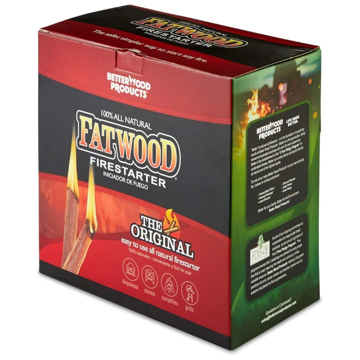 Wood Products 15 Lb. Box Fatwood Firestarter 3 Wood Products 15 Lb. Box Fatwood Firestarter