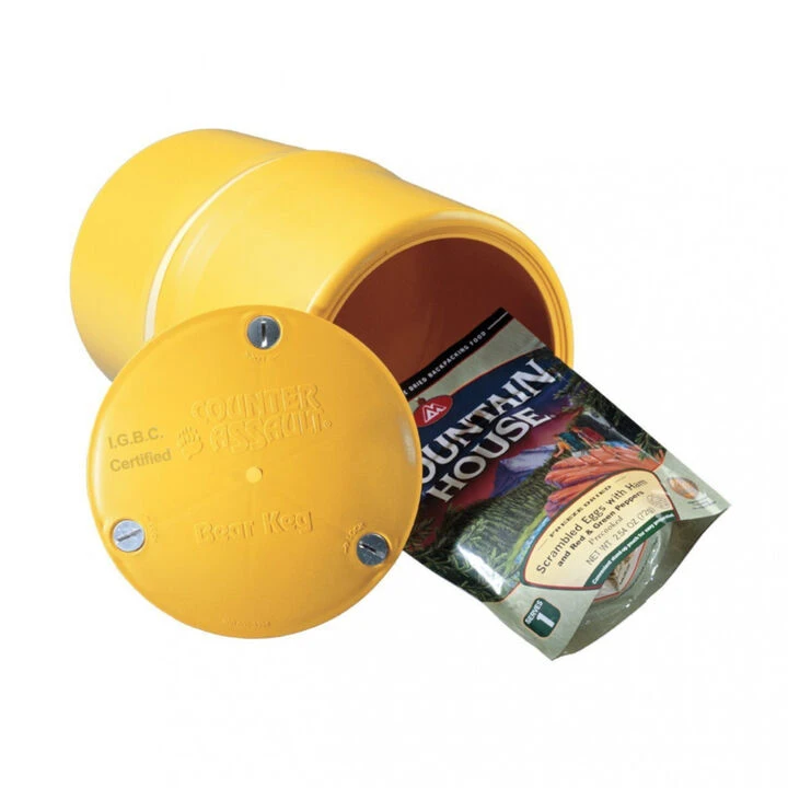 Counter Assault 16 Quart Bear Keg 16 Quart Bear-Resistant Food Container 3 Counter Assault 16 Quart Bear Keg 16 Quart Bear-Resistant Food Container