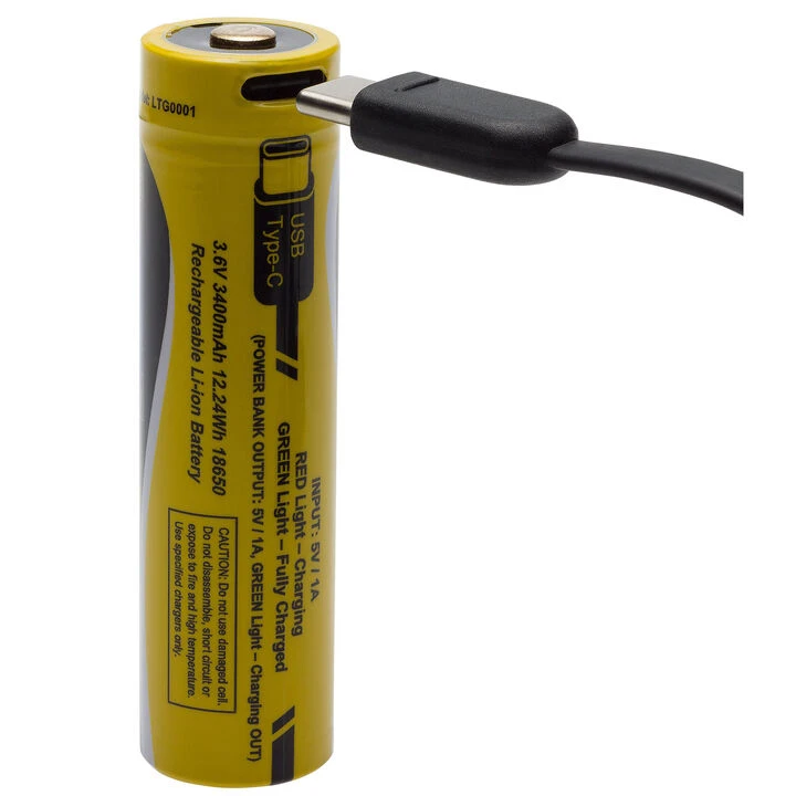 Browning Spike 2200 Lumen USB Rechargeable Flashlight 5 Browning Spike 2200 Lumen USB Rechargeable Flashlight - Image 3