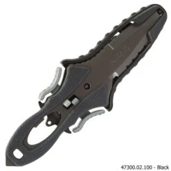 NRS Pilot Knife -Camp Chairs Shop 47300 02 100 NRS PilotKnifeWSheath Black 2Txt