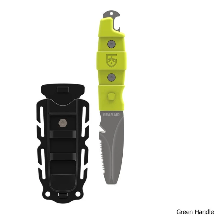Gear Aid Akua Rescue & Dive Blunt Tip Fixed Blade Knife 6 Gear Aid Akua Rescue & Dive Blunt Tip Fixed Blade Knife - Image 4