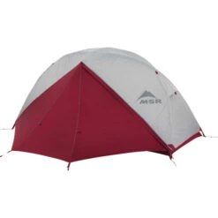 MSR Elixir 1 Backpacking Tent W/ Footprint -Camp Chairs Shop CDSN MSR Tent Elixir1 RainDoorClosed PR