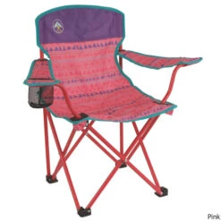 Coleman Children's Quad Chair -Camp Chairs Shop Childrens Quad Chair Pink