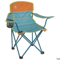 Coleman Children's Quad Chair -Camp Chairs Shop Childrens Quad Chair Teal