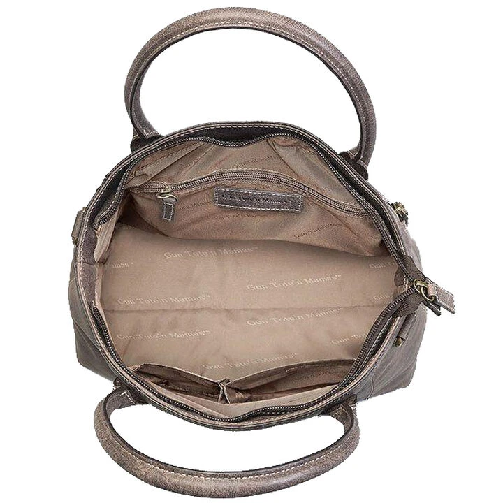 Gun Tote'n Mamas GTM/CZY-51 Distressed Buffalo Leather Concealed Carry Town Tote 4 Gun Tote'n Mamas GTM/CZY-51 Distressed Buffalo Leather Concealed Carry Town Tote - Image 2