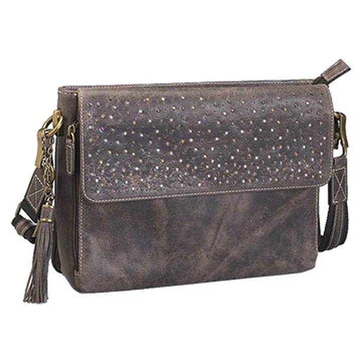 Gun Tote'n Mamas GTM/CZY-22 Distressed Buffalo Leather Concealed Carry X-Body Clutch 3 Gun Tote'n Mamas GTM/CZY-22 Distressed Buffalo Leather Concealed Carry X-Body Clutch