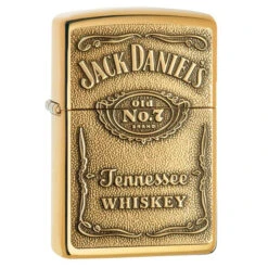 Zippo Jack Daniel's High Polish Brass Windproof Lighter