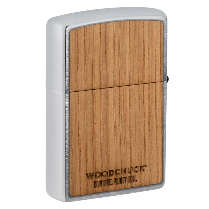 Zippo Jack Daniel's Woodchuck USA Brushed Chrome Windproof Lighter 4 Zippo Jack Daniel's Woodchuck USA Brushed Chrome Windproof Lighter - Image 2