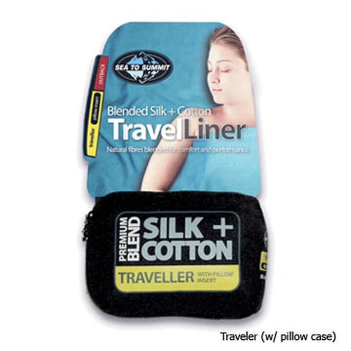 Sea To Summit Silk / Cotton Blend Travel Liner 5 Sea To Summit Silk / Cotton Blend Travel Liner - Image 3