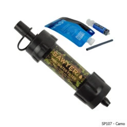 Sawyer Mini Water Filtration System 17 Sawyer Mini Water Filtration System -Camp Chairs Shop SP107 CamoTxt