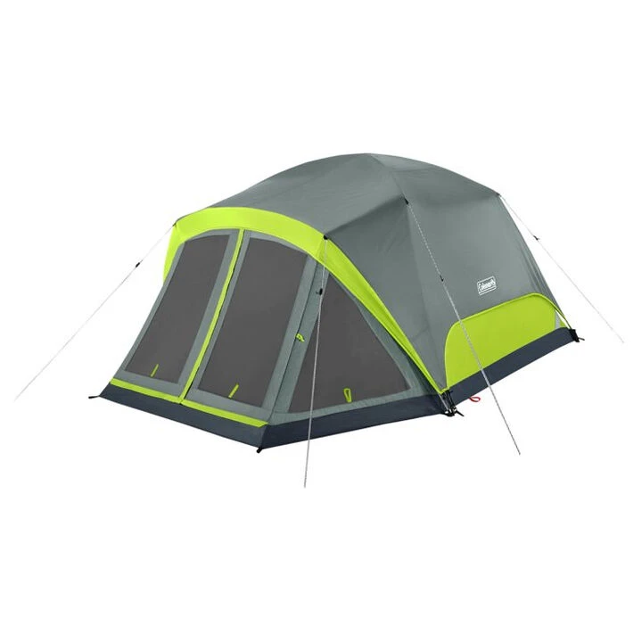Coleman Skydome 4-Person Camping Tent W/ Screen Room 3 Coleman Skydome 4-Person Camping Tent W/ Screen Room