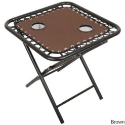 World Famous Sports Steel Table 9 World Famous Sports Steel Table -Camp Chairs Shop Steel Table Brown